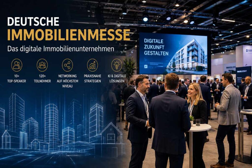 Deutsche Immobilienmesse 2026 in Essen: Branchentreff für digitale Immobilienunternehmen